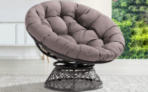 Ariyelle Swivel Papasan Accent Chair