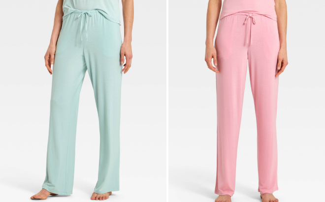 Auden Womens Jersey Pajama Pants