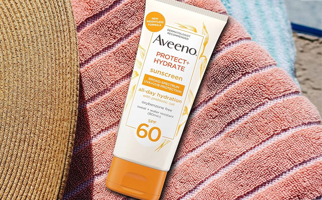 Aveeno Protect Hydrate Moisturizing Body Sunscreen