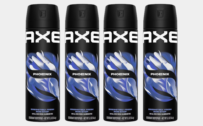 Axe Phoenix Body Deodorant Sprays