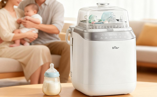 Bear Bottle Washer Sterilizer and Dryer Pro on a Table Bear Bottle Washer Sterilizer and Dryer Pro on a Table