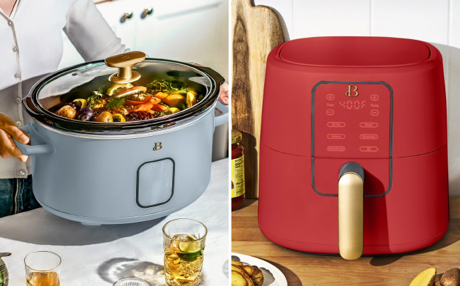 Beautiful by Drew Barrymore 6 Quart Programmable Slow Cooker