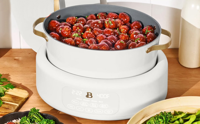 Beautiful by Drew Barrymore 8 Quart 10 in 1 Multi Cooker Beautiful by Drew Barrymore 8 Quart 10 in 1 Multi Cooker
