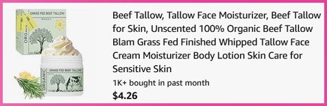 Beef Tallow Cart Screen Beef Tallow Cart Screen