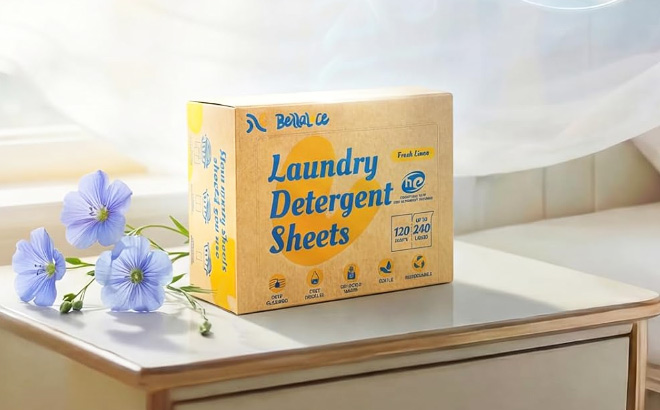 BellaLuce Laundry Detergent Sheets 240 Loads