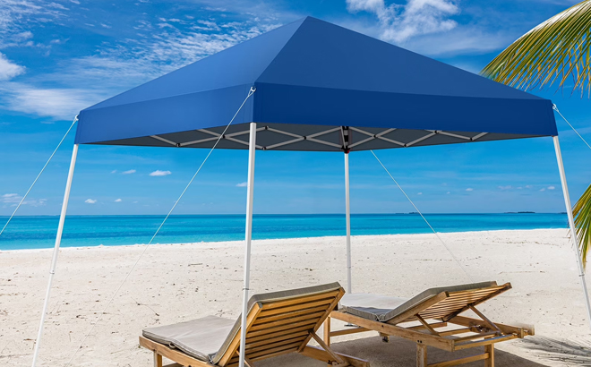 Blue Canopy Tent