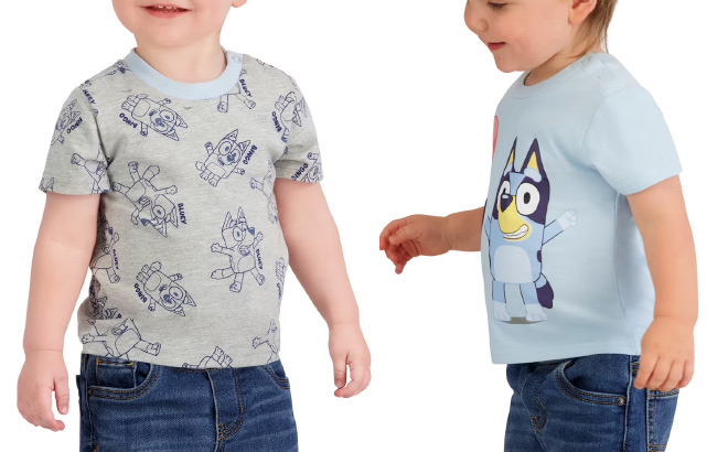 Bluey Baby 2 Pack Short Sleeve Tees