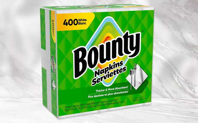 Bounty 400 Count Paper Napkins