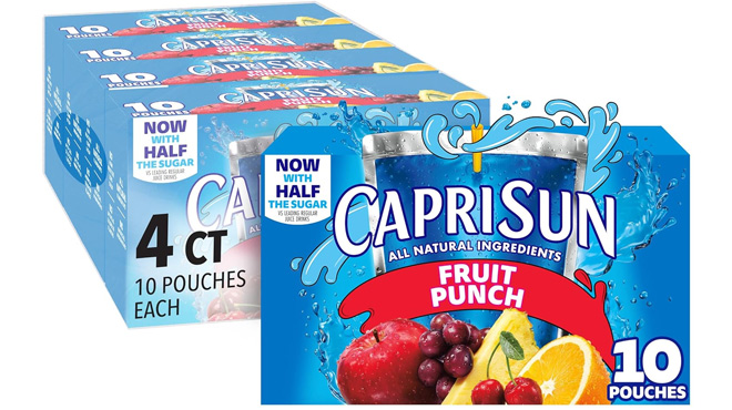 Capri Sun 40 Count Fruit Punch