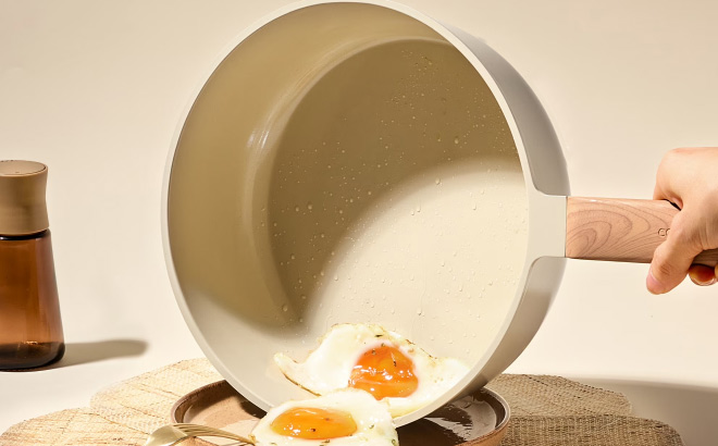Carote 3 Quart Ceramic Nonstick Saute Pan with Lid Carote 3 Quart Ceramic Nonstick Saute Pan with Lid