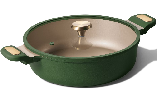 Carote 4 5 Quart Shallow Dutch Oven with Lid Carote 4 5 Quart Shallow Dutch Oven with Lid