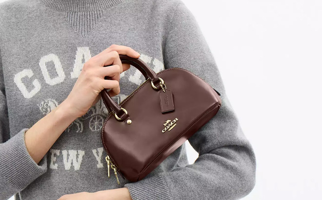 Coach Outlet Lara Mini Satchel Bag 1 Coach Outlet Lara Mini Satchel Bag 1