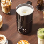 Coldfill 8 in 1 Milk Frother on the Table