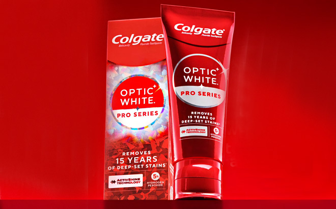 Colgate Optic White Pro Series Enamel Renewal Toothpaste 2 Pack