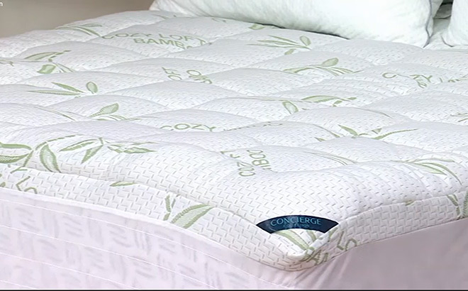 Concierge Collection Rayon Blend Bedtite Mattress Topper