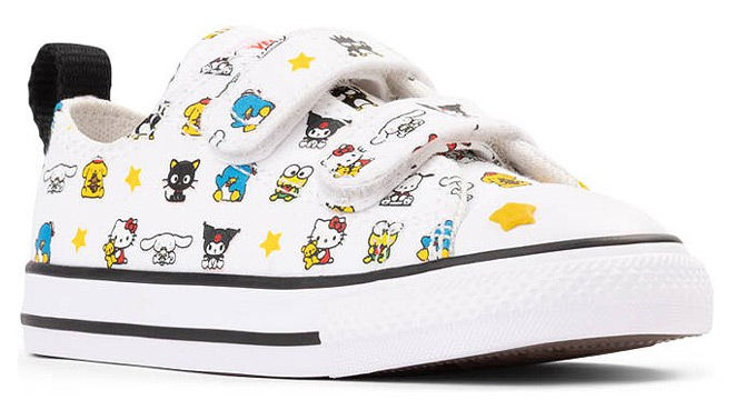 Converse x Hello Kitty Friends Chuck Taylor All Star Low Top Toddler Sneakers Converse x Hello Kitty Friends Chuck Taylor All Star Low Top Toddler Sneakers