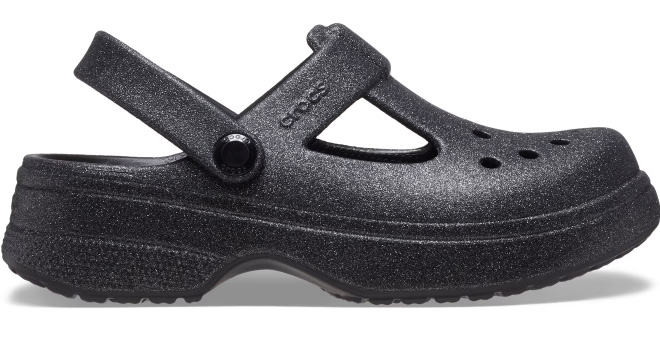 Crocs Classic Mary Jane Toddler Kids Glitter Clogs 1 Crocs Classic Mary Jane Toddler Kids Glitter Clogs 1
