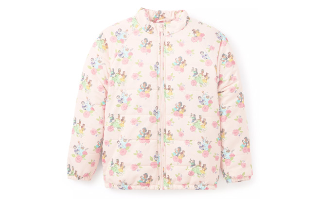 Disney Girls Princess Puffy Jacket