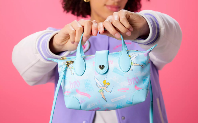 Disney Tinker Bell Mini Pouchette Bag Disney Tinker Bell Mini Pouchette Bag