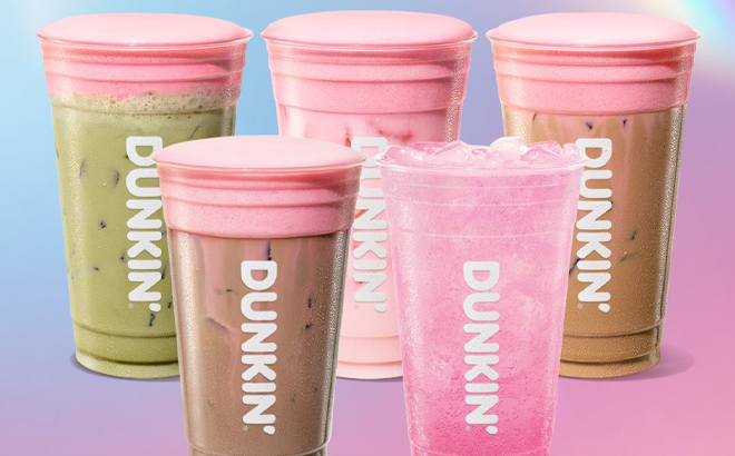 Dunkin Donuts New Summer Menu Drinks