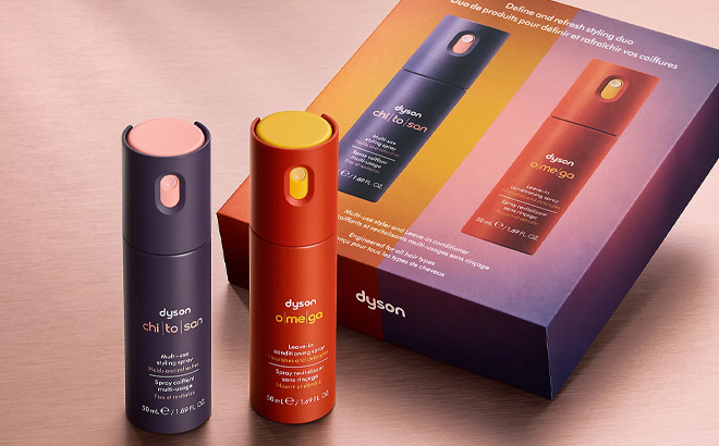 Dyson Chitosan Define Omega Refresh Styling Duo