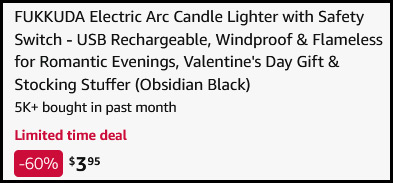 Electric Candle Lighter Checkout