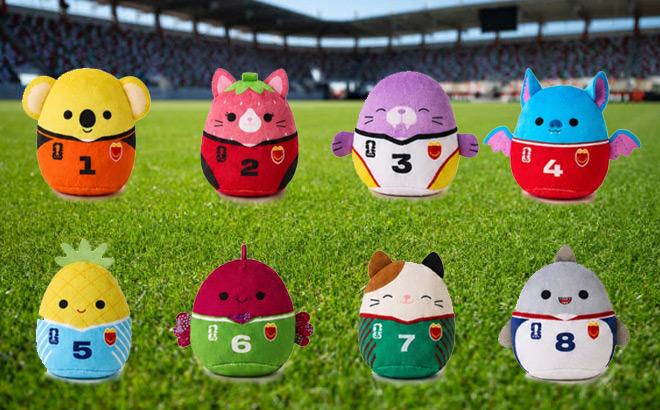 FIFA Squishmallows McDonalds Happy Meal Toys