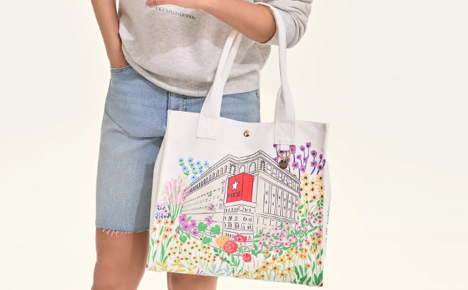 Flower Show Herald Square Tote Bag