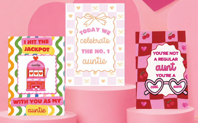 Free Moonpig Auntie Cards
