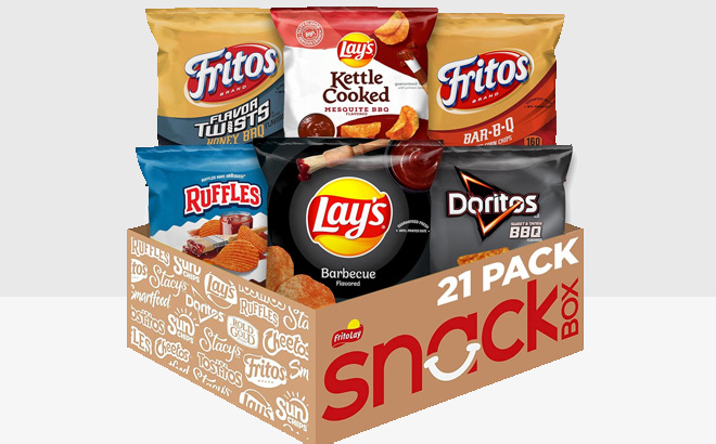 Frito Lay Backyard Barbecue Mix Variety 21 Pack