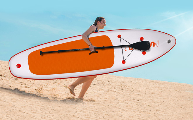 FunWater Inflatable Ultra Light Stand Up Paddle Board