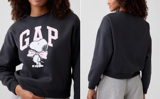 GAP Factory Peanuts Oversized Sweatshirts GAP Factory Peanuts Oversized Sweatshirts