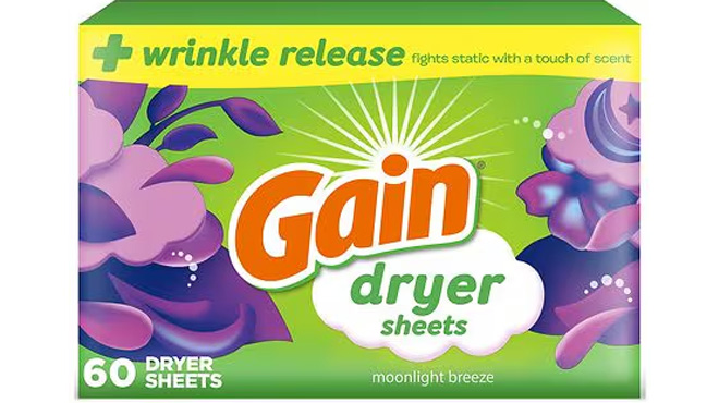 Gain Dryer Sheets Moonlight Breeze