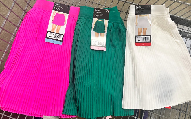 GapFit Womens Pleated Skorts in Sams Club Carts