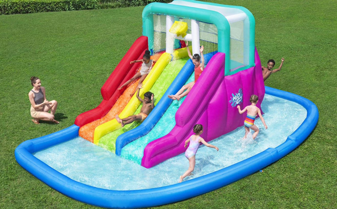 H2OGO Triple Splash Inflatable Water Park H2OGO Triple Splash Inflatable Water Park