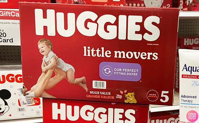Huggies Diapers in Store