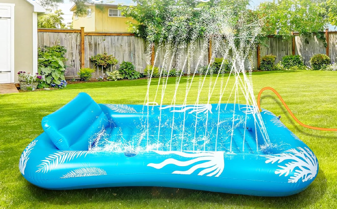 Inflatable Tanning Pool Lounger Float