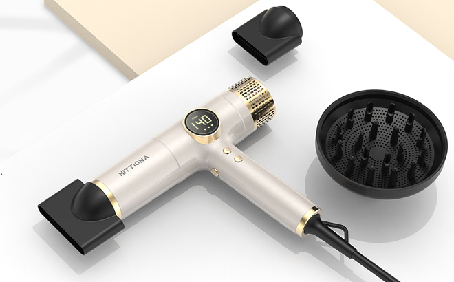 Infrared Ionic Hair Dryer with Diffuser