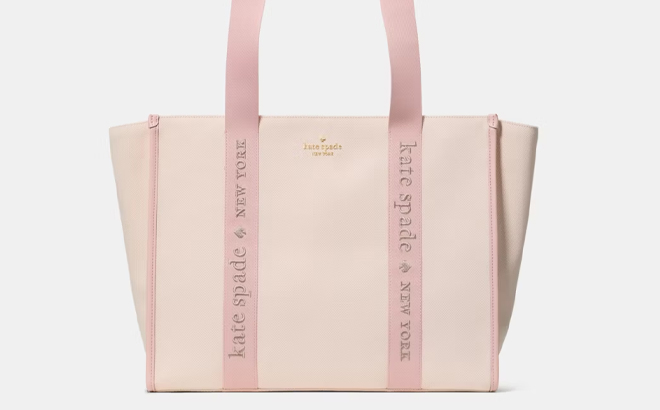 Kate Spade Kip Canvas Large Tote Bag 1 Kate Spade Kip Canvas Large Tote Bag 1