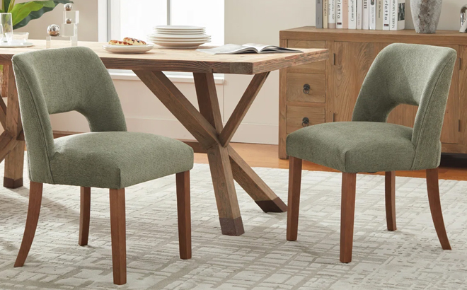 Kelly Clarkson Home Nakenzie Upholstered Back Side Dining Chair