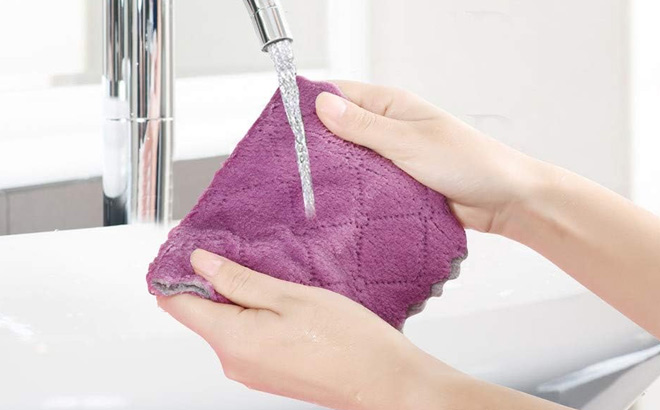 Kitchen Microfiber Dish Towel