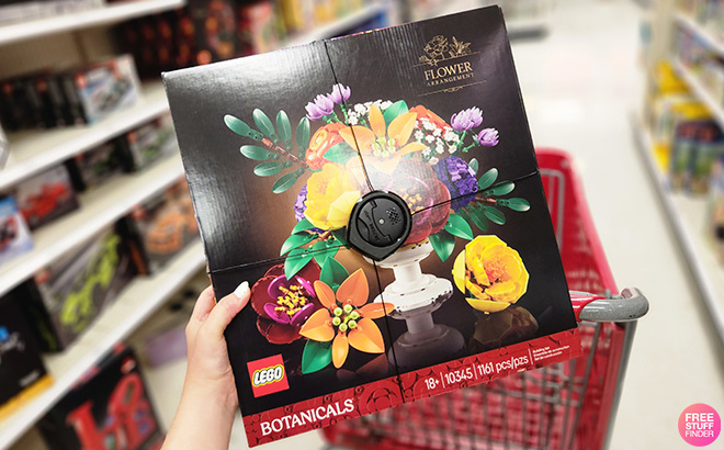 LEGO Botanicals Flower Arrangement Artificial Flowers Building Set