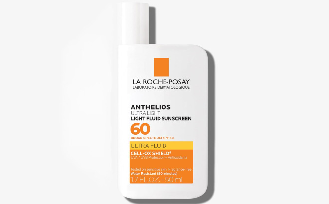 La Roche Posay Anthelios Light Fluid Facial Sunscreen SPF 60 La Roche Posay Anthelios Light Fluid Facial Sunscreen SPF 60