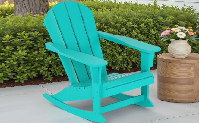 Laguna HDPE Rocking Adirondack Chair Laguna HDPE Rocking Adirondack Chair