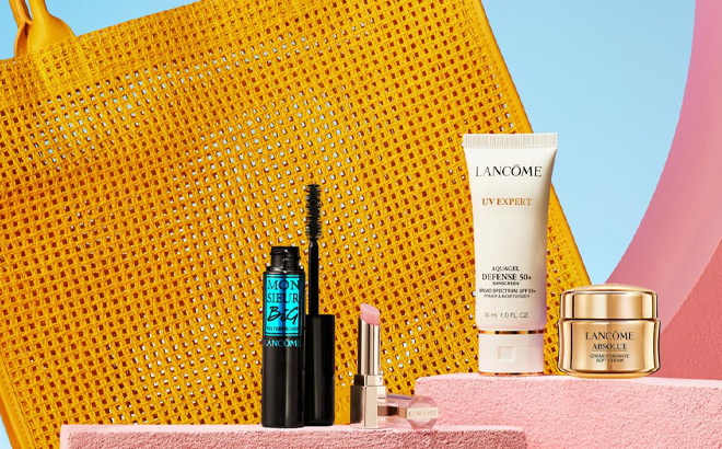 Lancome 5 Piece Travel Essentials Set