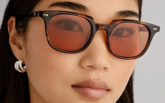 Le Specs Le Resolu 51mm D Frame Sunglasses Dark Tort