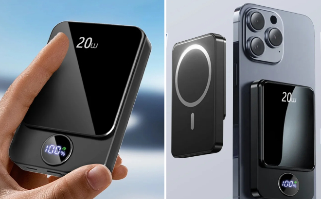 Magnetic Wireless Portable Charger