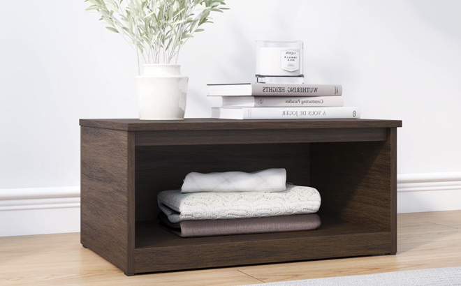Mainstays Ardent Open Shelf Modular Storage System on the Floor