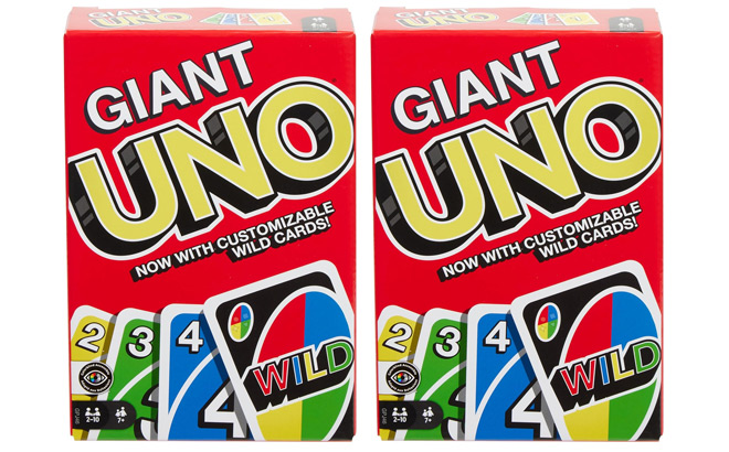 Mattel Games Giant UNO Card Game Mattel Games Giant UNO Card Game