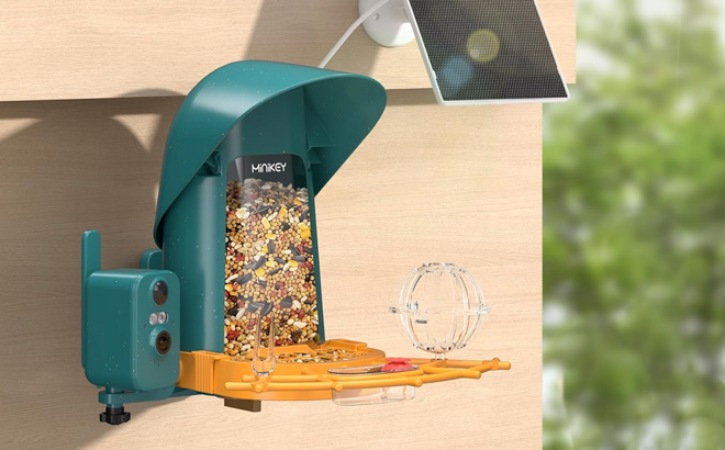 Minikey Smart Bird Feeder with Camera